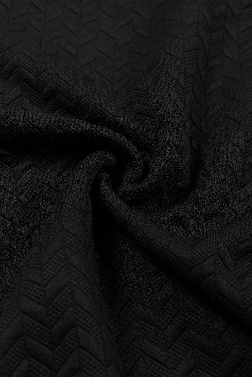 Jungle Green Solid Textured Raglan Sleeve Pullover Sweatshirt