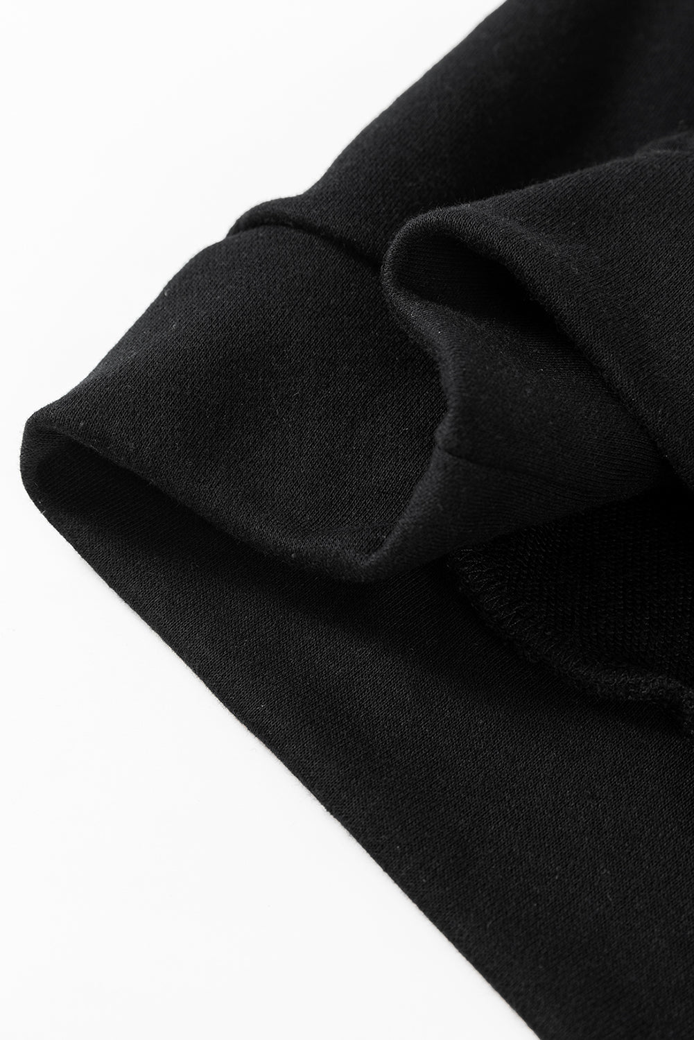 Apricot Bowknot Plain Round Neck Sweatshirt