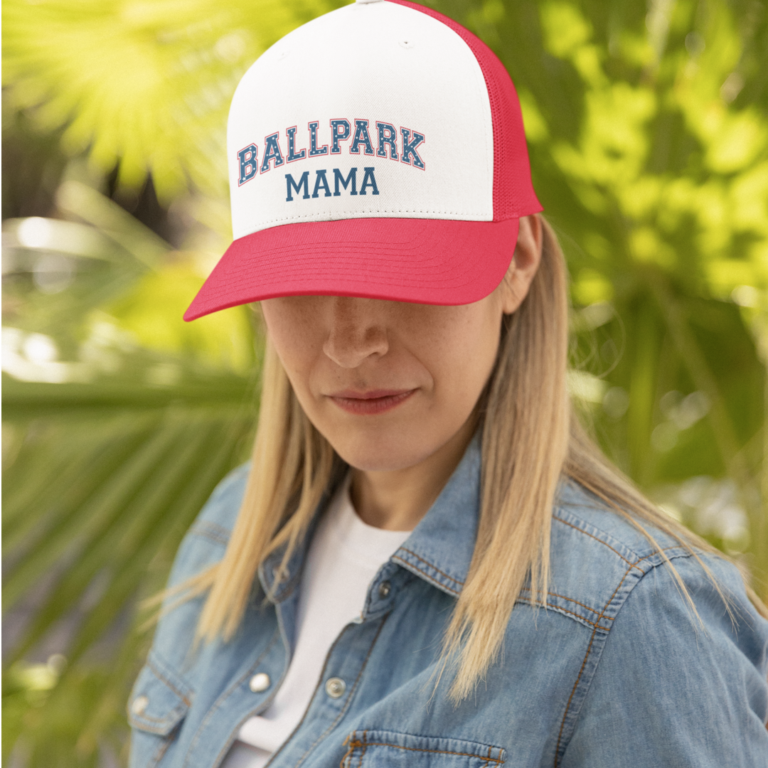 Ballpark Mama Foam Trucker Hat