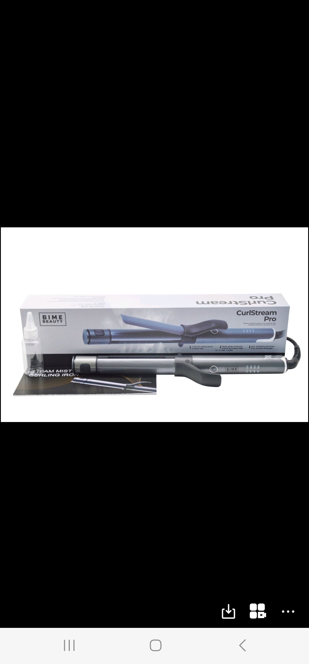 CurlStream Pro Ceramic Hair Iron