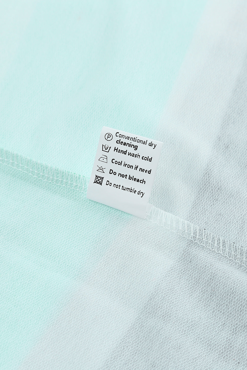 Blue Striped Color Block Drawstring Long Sleeve Hoodie