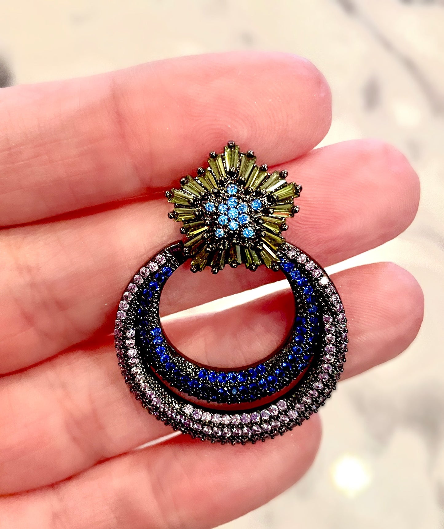 Amelia Art Deco Earrings, Pre Order