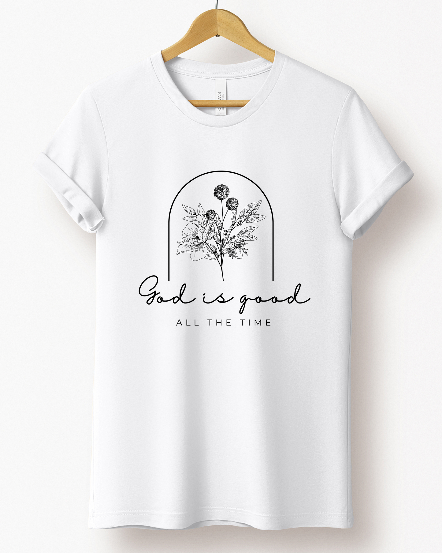 GOD IS GOOD Tee: Faith & Comfort (Bella Canvas)