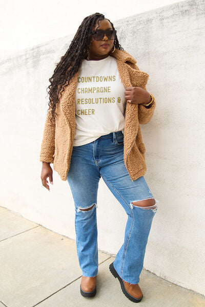 COUNTDOWNS CHAMPAGNE RESOLUTIONS CHEER T Shirt