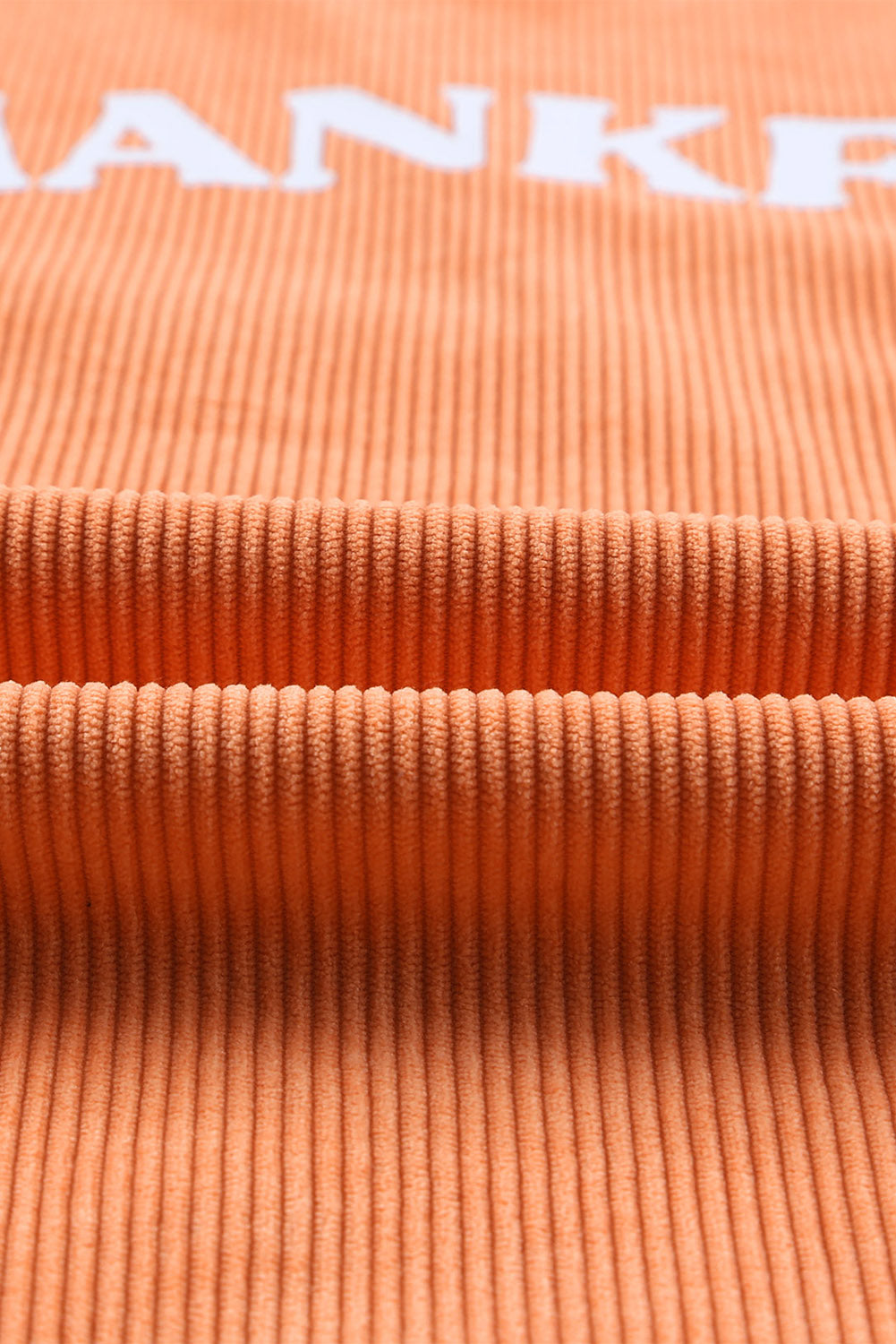 Strawberry Pink Drop Sleeve Ribbed Oversized Sweatshirt