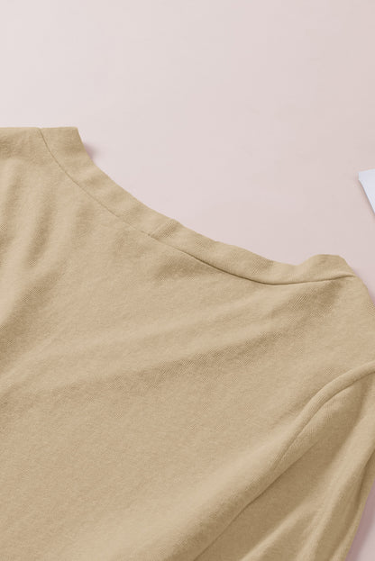 Grey Button Front Lightweight Long Cover Up