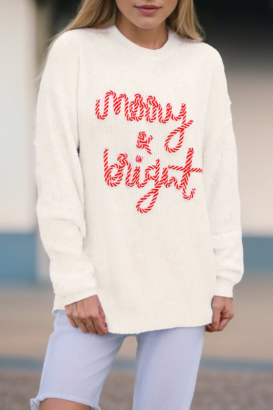 Bright White Merry & Bright Christmas Sweater
Success
