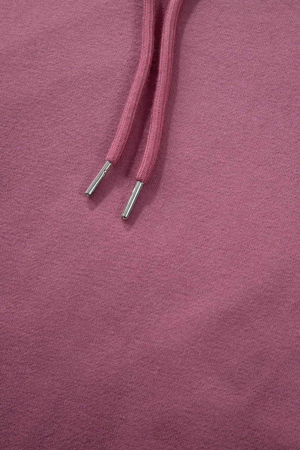 Black Kangaroo Pocket Drawstring Chunky Hoodie