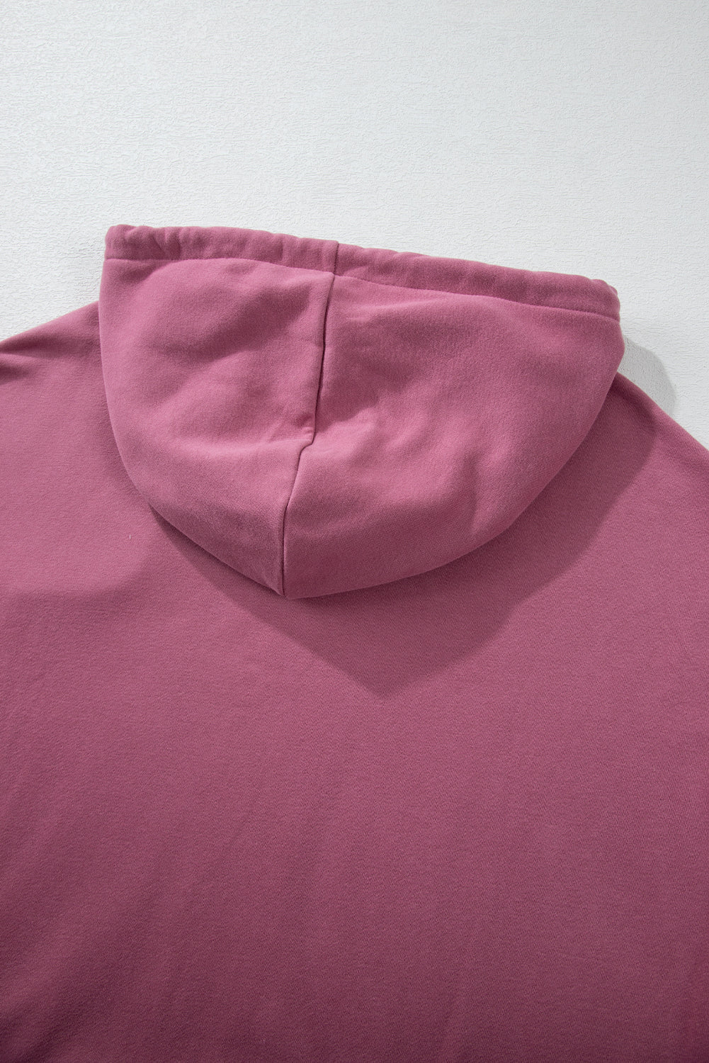 Black Kangaroo Pocket Drawstring Chunky Hoodie