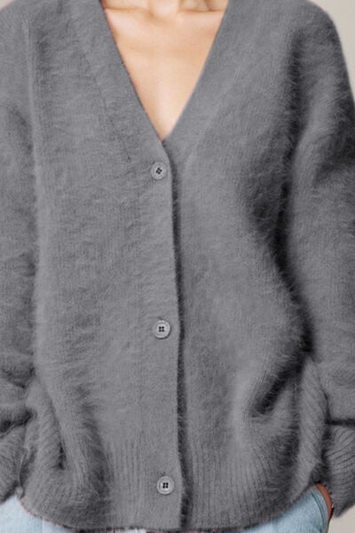 Dropped Shoulder Cable Knit